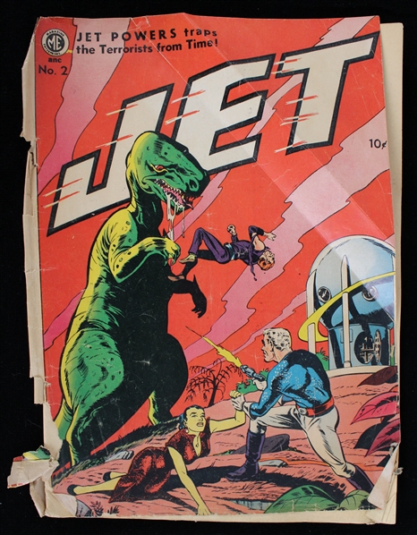 1951 Jet Powers No 2 Comic Magazine Enterprises 