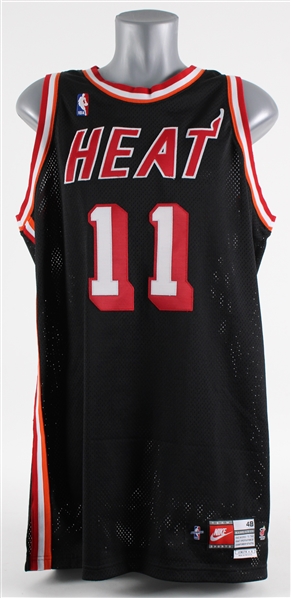 1997-98 Todd Day Miami Heat Game Worn Road Jersey (MEARS LOA)