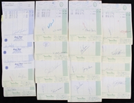 1972-73 Milwaukee Brewers Hotel / Travel Document Collection - Lot of 50+ w/ 25 Signed Including Bob Uecker & More (JSA)