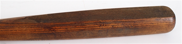 1920's J. Jackson H&B Louisville Slugger 125 Professional Model Side Written Bat (MEARS LOA)