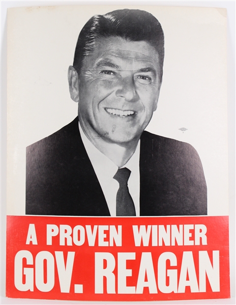 1967-75 Ronald Reagan CA Governor 22"x28" Broadside 