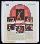 1981 Muhammad Ali The Big Fights Volume 1 RCA SelectaVision Video Disc (Troy Kinunen Collection)