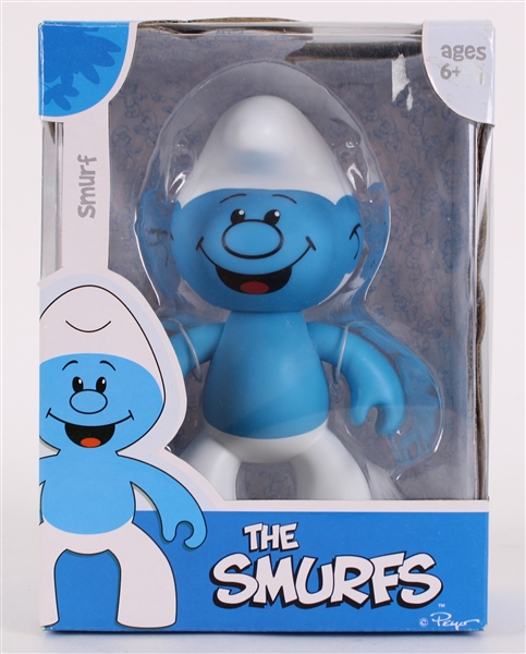 2009 6" Jakks Pacific Smurf Figurine In Box