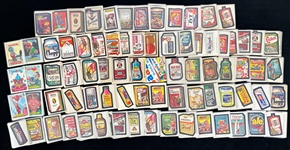 1970s-80s Topps Wacky Packages & Garbage Pail Kids Sticker Trading Cards - Lot of 400+