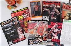 1980s-90s Michael Jordan Chicago Bulls Magazines, Nesting Doll & more (Lot of 14)