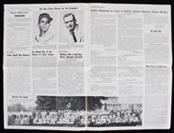 1954 Milwaukee Braves Boosters Tomahawk Vol. 1 No. 6