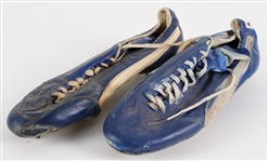 1984 circa Lee Smith Chicago Cubs Game Worn Cleats (MEARS LOA)