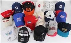 Collection of Signed and Multi Signed Caps (Lot of 40+)