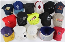 Collection of Signed and Multi Signed Caps (Lot of 40+)