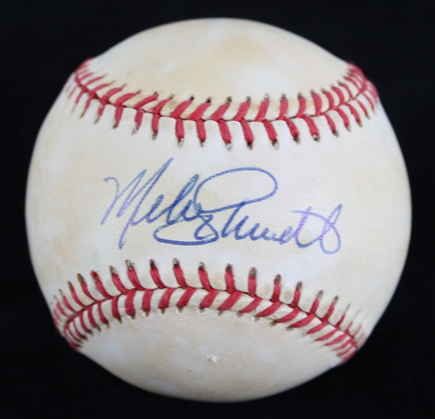 1989-94 Mike Schmidt Philadelphia Phillies Signed ONL White Baseball (JSA) 