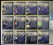 2007 Bart Starr, Jerry Kramer, Paul Hornung & more Lambeau Field Signed 10x11 Legends Medallion Collection (JSA) 