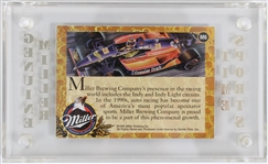 1995 Miller Genuine Indy Trading Card 