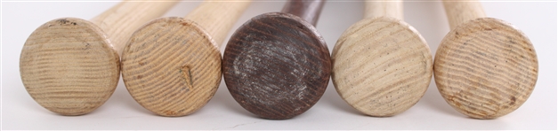 1980s Louisville Slugger Professional Model Game Bats (Lot of 5)(MEARS LOA)