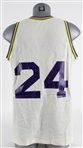 1978-79 Spencer Haywood Utah Jazz Game Worn Home Jersey (MEARS LOA)