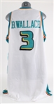 2000-2001 Ben Wallace Detroit Pistons Home Jersey (MEARS A5) 
