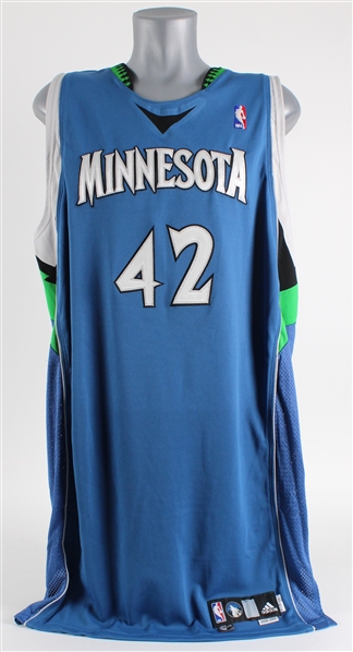 2008-09 Kevin Love Minnesota Timberwolves Game Jersey (MEARS A5)