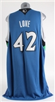 2008-09 Kevin Love Minnesota Timberwolves Game Jersey (MEARS A5)