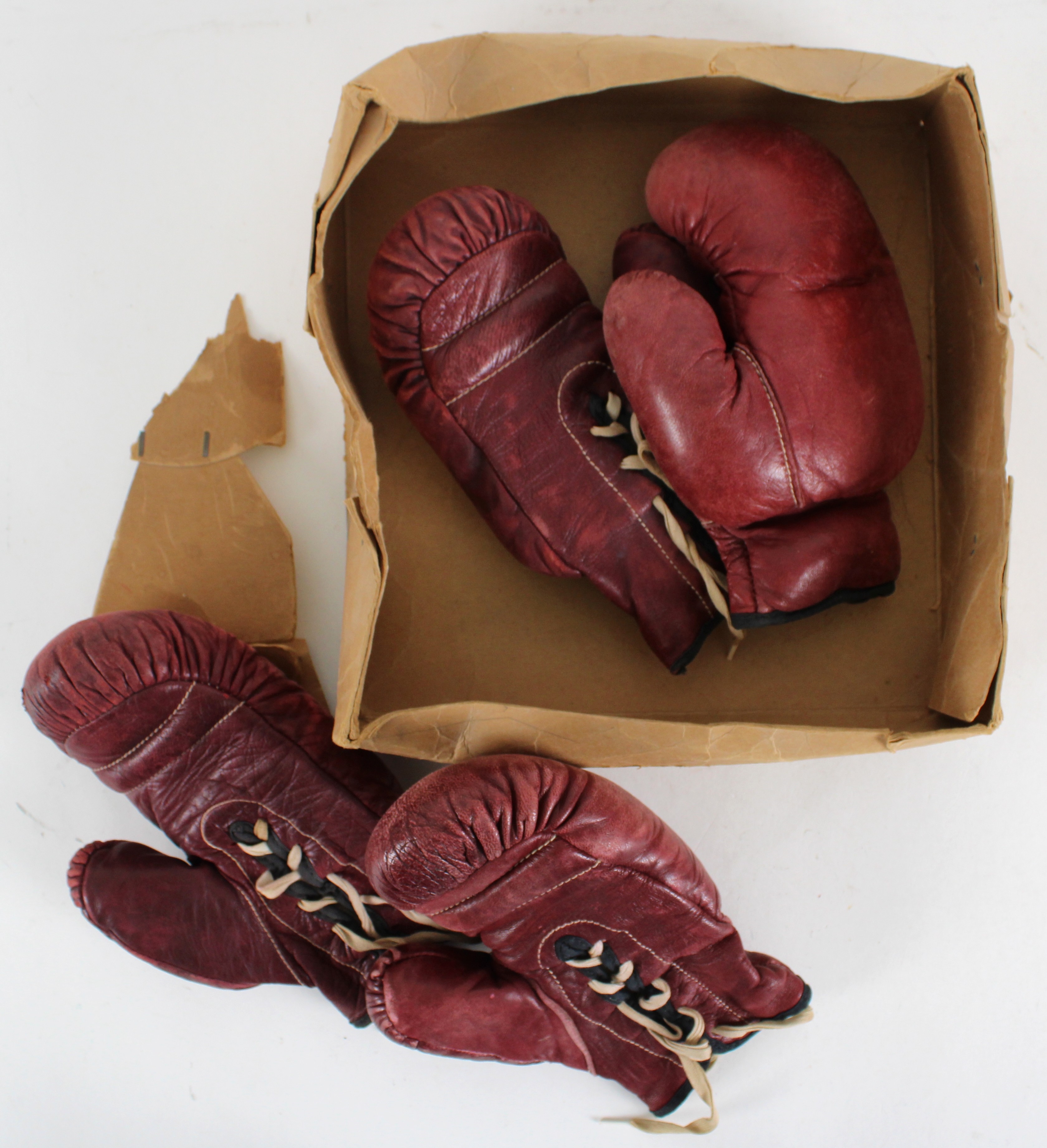Lot Detail - 1930s-40s Sears Children's Boxing Gloves, Two Pair w ...