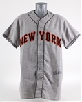 1930-41 Joe Moore NY Giants Signed Post Retirement Jersey (JSA)