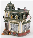 1998 Department 56 Original Snow Village 8x8x10 Ceramic Haunted Mansion 