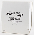 1998 Department 56 Original Snow Village 8x8x10 Ceramic Haunted Mansion 