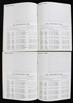 1962 Wrigley Field Unscored All Star Game Programs - Lot of 2