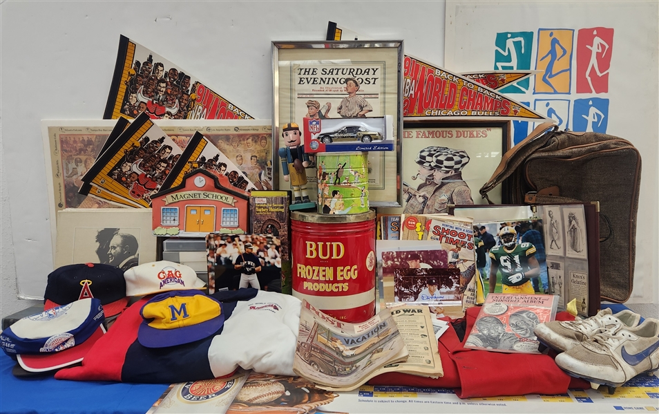 1930s-2000s Sports & Americana Memorabilia (Lot of 7,000+)