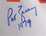 1979 Pat Zachry New York Mets Signed Game Worn Road Jersey (JSA) MEARS LOA
