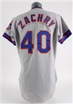 1979 Pat Zachry New York Mets Signed Game Worn Road Jersey (JSA) MEARS LOA