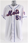2006 Guillermo Mota New York Mets Game Worn Home Jersey (MEARS LOA)
