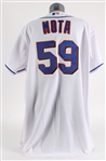 2006 Guillermo Mota New York Mets Game Worn Home Jersey (MEARS LOA)
