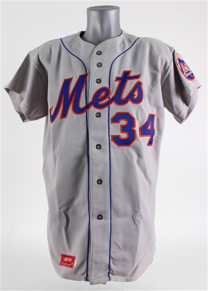 1975 Bob Apodaca New York Mets Game Worn Road Jersey (MEARS LOA)