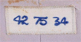 1975 Bob Apodaca New York Mets Game Worn Road Jersey (MEARS LOA)