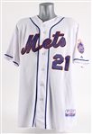 2010 Rod Barajas New York Mets Team Issued Jersey (MLB Hologram FJ097462)
