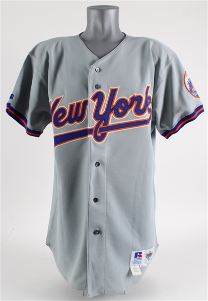 1992-1993 Frank Tanana New York Mets Game Worn Road Jersey (MEARS LOA)