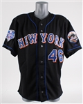 2000 Rich Rodriguez New York Mets Game Worn Jersey (MEARS LOA)