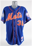 2015 Sean Gilmartin New York Mets WS Game 5 Alternate Jersey (MLB Hologram JB038094)