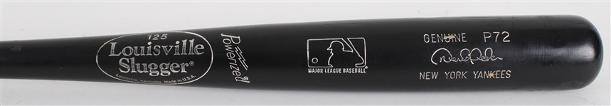 1999-2001 Derek Jeter New York Yankees Louisville Slugger Professional Model Bat (MEARS A7)