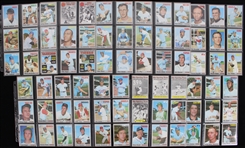 1950s-70s Baseball Topps Trading Cards (Lot of 300+)