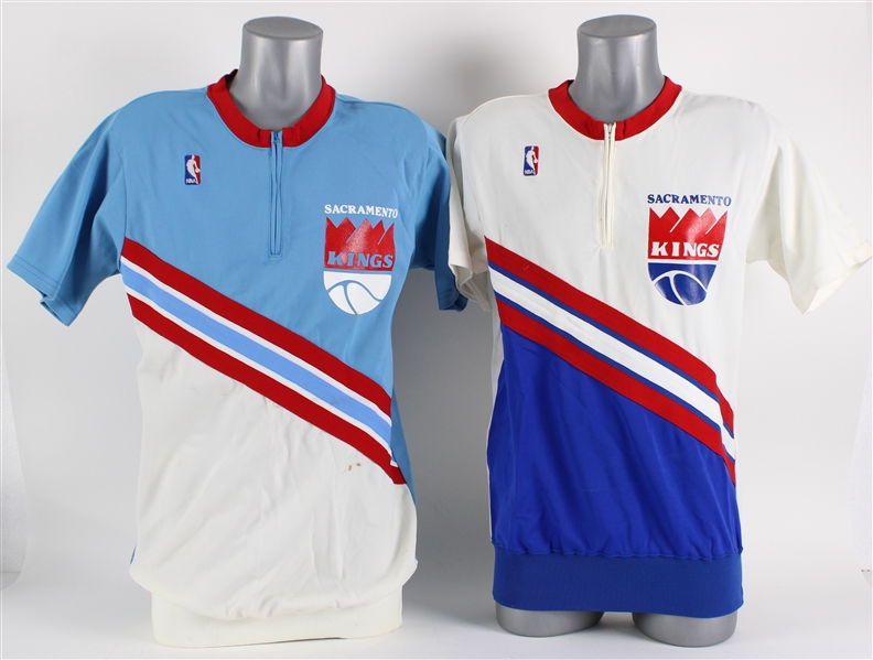 1986 Sacramento Kings Game Worn Warm Up Jackets (MEARS LOA)