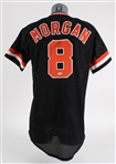 1981 Ultra Rare Joe Morgan San Francisco Giants Light Weight Signed Jersey *JSA* (MEARS A10)