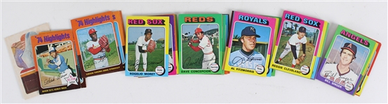 1975 Baseball Topps Stars Trading Card Set 
