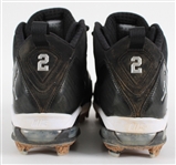 2011 Derek Jeter New York Yankees Game Worn Cleats (MEARS / Steiner LOA)