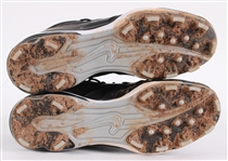 2011 Derek Jeter New York Yankees Game Worn Cleats (MEARS / Steiner LOA)