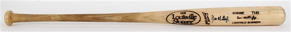 1986-89 Don Mattingly New York Yankees Louisville Slugger Professional Model / Promotional Signed Bat (JSA) MEARS LOA