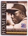 1990s-2000s Hank Aaron Milwaukee Braves Signed Home Run Book, Signed Packer Photos & more (Lot of 14)(JSA) 