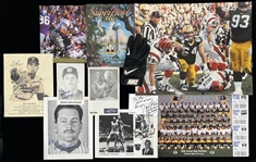 1990s-2000s Hank Aaron Milwaukee Braves Signed Home Run Book, Signed Packer Photos & more (Lot of 14)(JSA) 