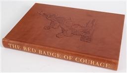 1940s Bob Clampett Signed 13x17 Framed Display w/ John Steuart Curry Signed Red Badge of Courage (JSA) 