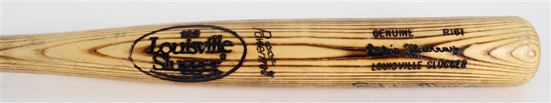 1985 Eddie Murray Baltimore Orioles Louisville Slugger Signed Game Used Bat (JSA) MEARS A7