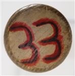 1985 Eddie Murray Baltimore Orioles Louisville Slugger Signed Game Used Bat (JSA) MEARS A7